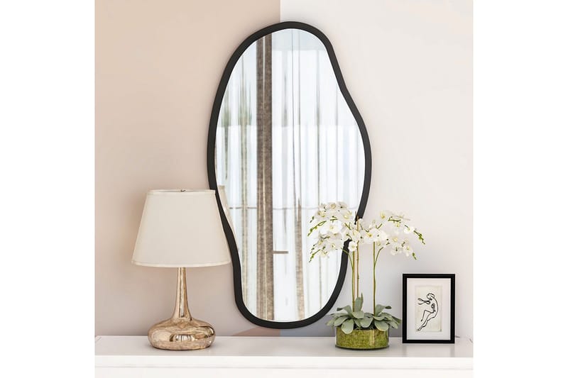 Speil Skyet Transparent - Ivory - Innredning - Speil - Veggspeil