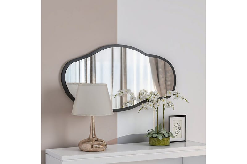 Speil Skyet Transparent - Ivory - Innredning - Speil - Veggspeil