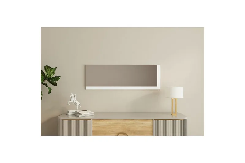 Speil Sudariya Hvit - Hvit - Innredning - Speil - Veggspeil