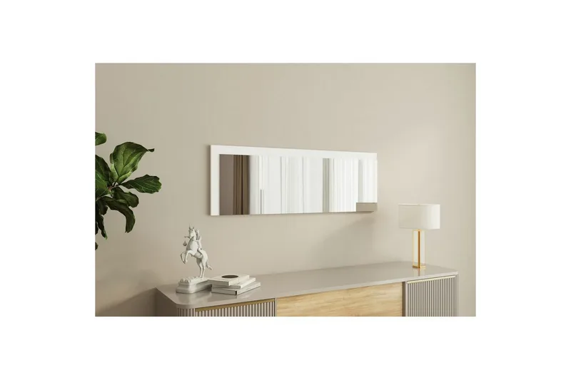 Speil Sudariya Hvit - Hvit - Innredning - Speil - Veggspeil