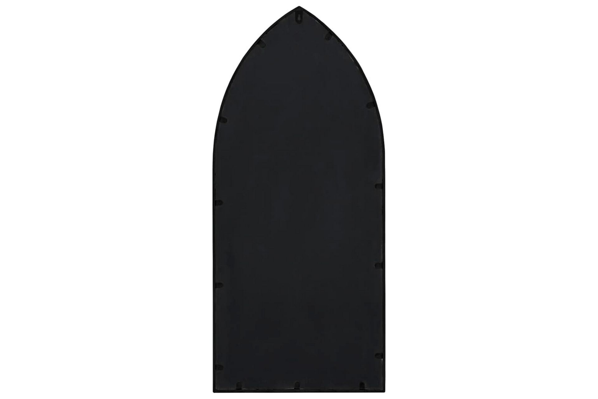 Speil svart 70x30 cm for innendørs bruk jern - Svart - Innredning - Speil - Veggspeil