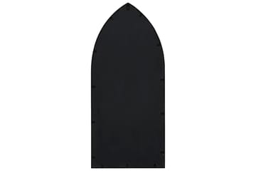 Speil svart 70x30 cm for innendørs bruk jern - Svart - Innredning - Speil - Veggspeil