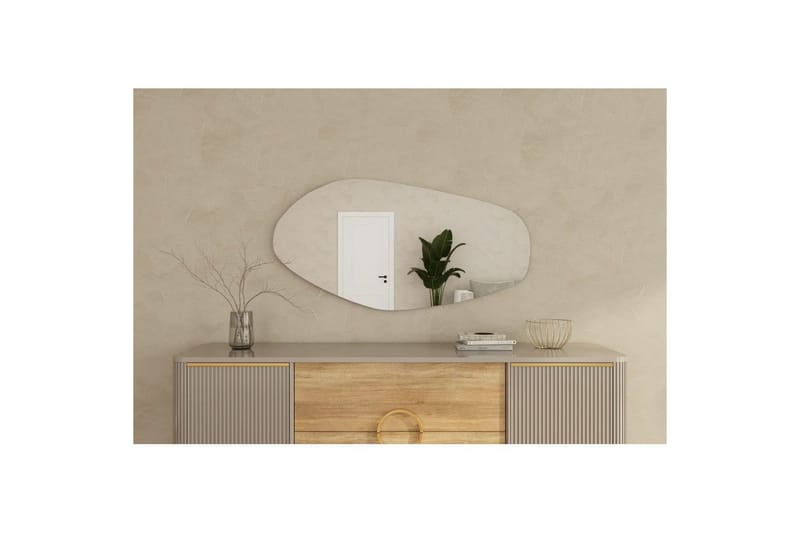 Speil Ticomanra svart - Svart - Innredning - Speil - Veggspeil