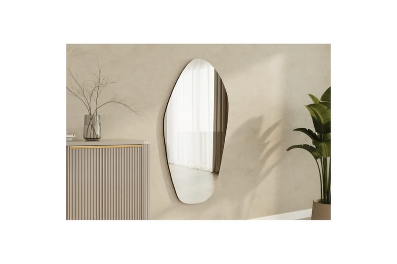 Speil Ticomanra svart - Svart - Innredning - Speil - Veggspeil