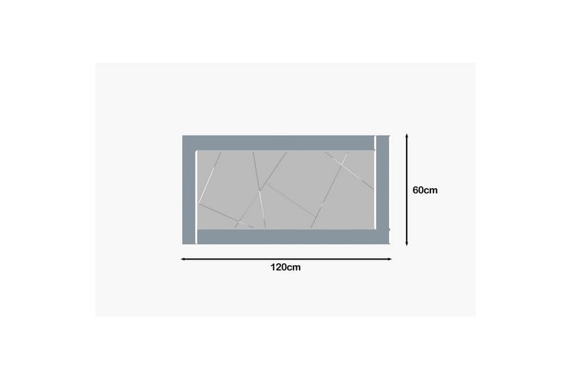 Speil Virlin Fume / Hvit - Fume / Hvit - Innredning - Speil - Veggspeil