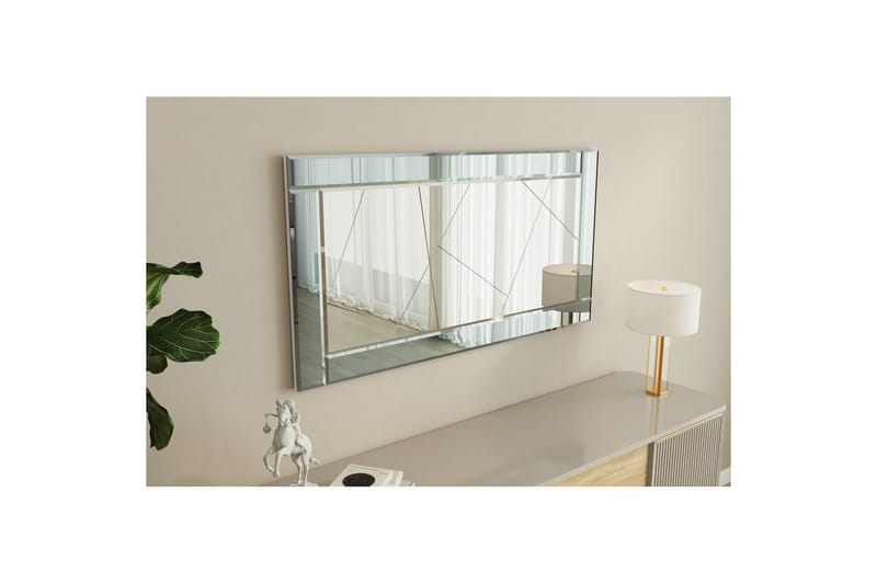 Speil Virlin Fume / Hvit - Fume / Hvit - Innredning - Speil - Veggspeil