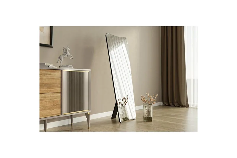 Speil Vitros Svart - Svart - Innredning - Speil - Helkroppsspeil