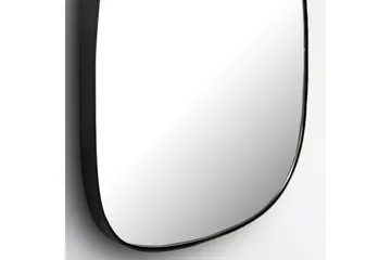 Speil Wohnling Asymmetrisk metall tykt metallramme oval 60 cm - Innredning - Speil - Veggspeil
