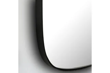 Speil Wohnling Asymmetrisk metall tykt metallramme oval 60 cm - Innredning - Speil - Veggspeil