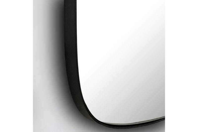 Speil Wohnling Asymmetrisk metall tykt metallramme oval 60 cm - Innredning - Speil - Veggspeil