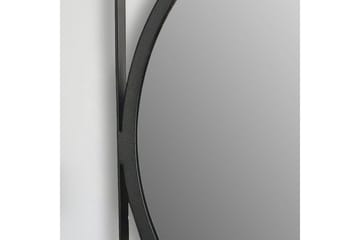 Speil Wohnling Kvadratisk ramme rund 54 cm moderne - Innredning - Speil - Veggspeil
