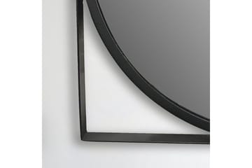 Speil Wohnling Kvadratisk ramme rund 54 cm moderne - Innredning - Speil - Veggspeil