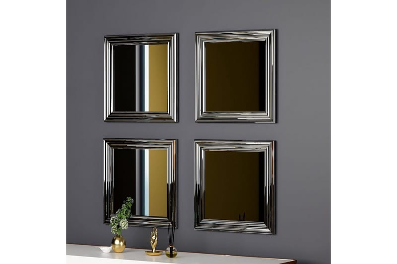 Speilsett (4 deler) Miyo Sølv, Sølv