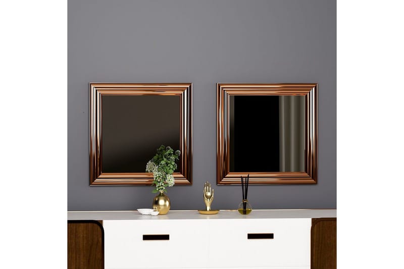 Speilsett (2 deler) Dorougradwyn Bronse - Bronse - Innredning - Speil - Veggspeil