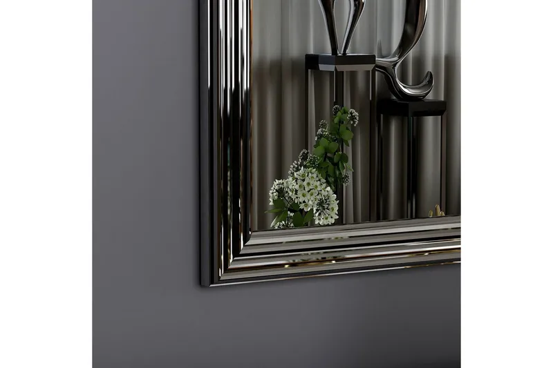 Speilsett (2 deler) Dorougradwyn Sølv - Sølv - Innredning - Speil - Veggspeil