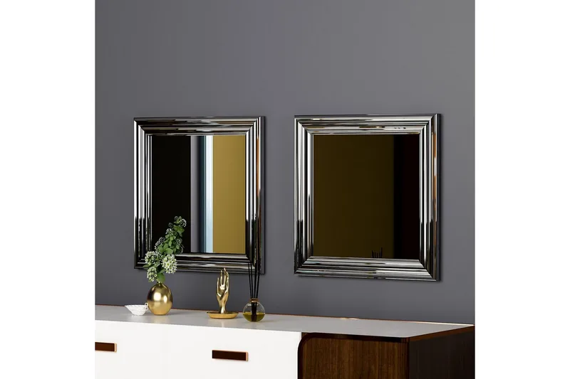 Speilsett (2 deler) Dorougradwyn Sølv, Sølv