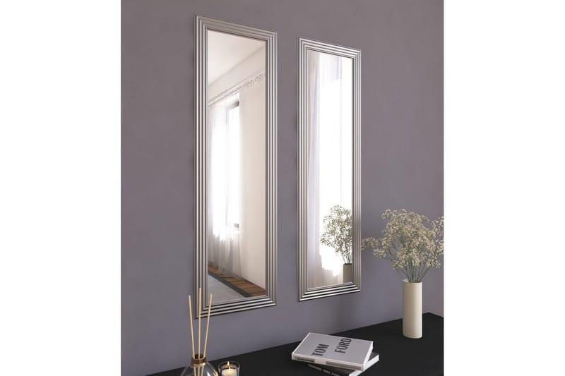 Speilsett (2 deler) Miyoshi Sølv - Sølv - Innredning - Speil - Veggspeil