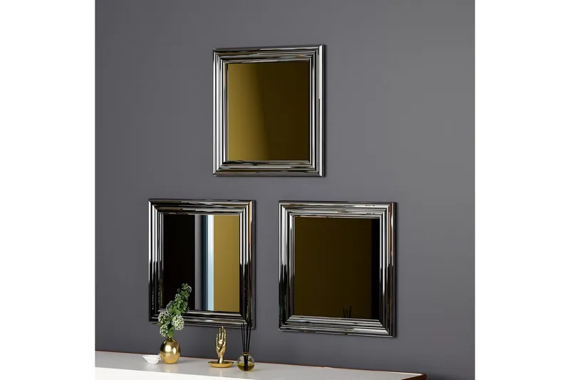 Speilsett (3 deler) Gausberto Sølv, Sølv