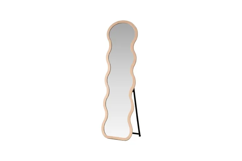 Stort speil Venture Home Loui Beige - beige - Innredning - Speil - Helkroppsspeil