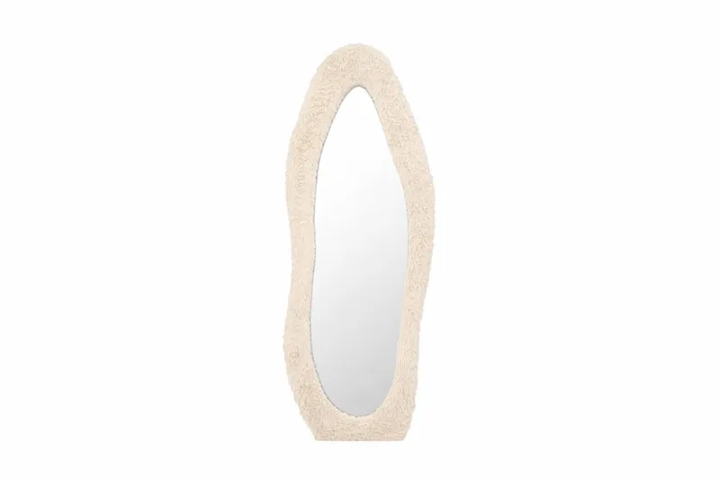 Stort speil Venture Home Mirza Beige 5 x 160 x 60 - beige - Innredning - Speil - Veggspeil