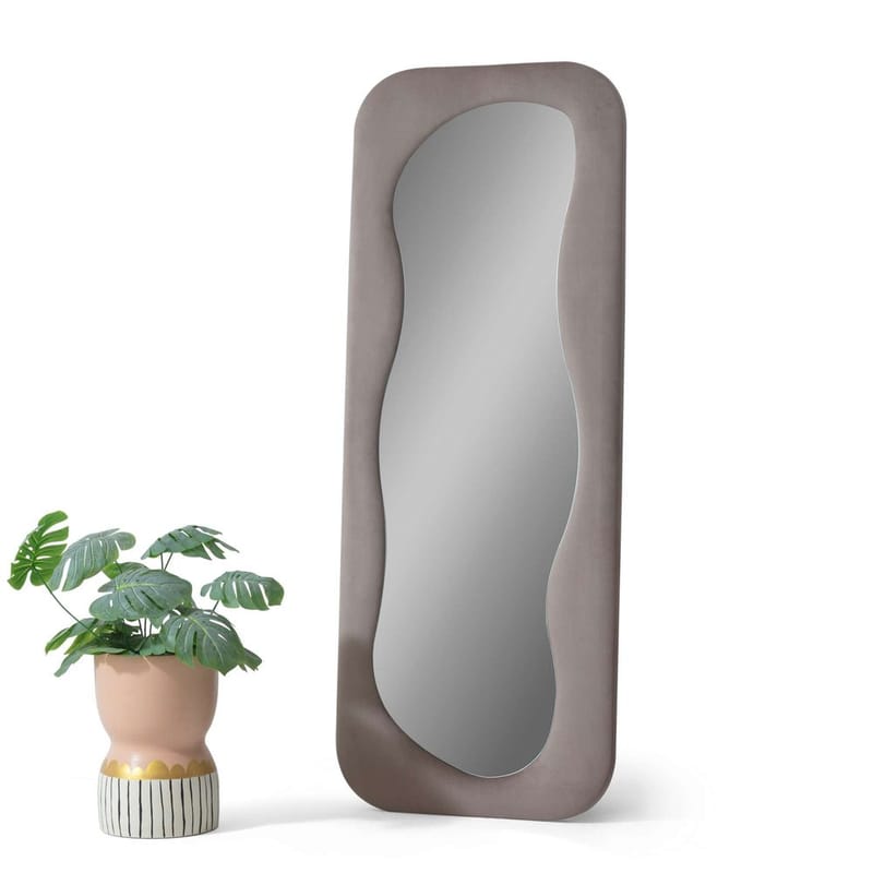 Taharoa Gulvspeil 65 x 170 cm - Taupe - Innredning - Speil - Helkroppsspeil