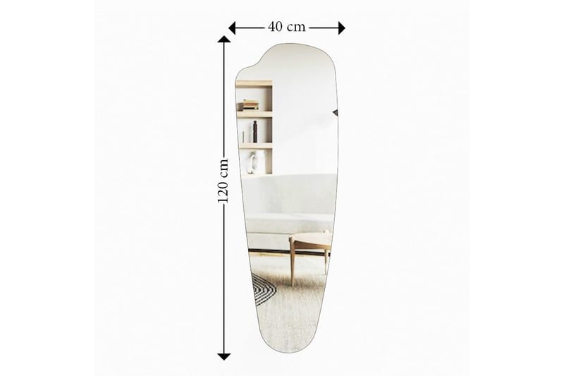 Toalettspeil Frostwick Transparent - Multifarget - Innredning - Speil - Helkroppsspeil