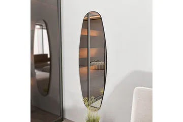 Toalettspeil Keiichi Transparent - Lysfarget tre - Innredning - Speil - Veggspeil