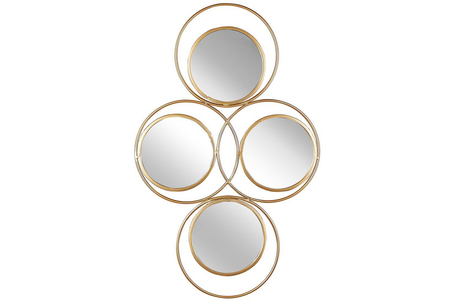Väggspegel Beliani Lescar GOLD -
