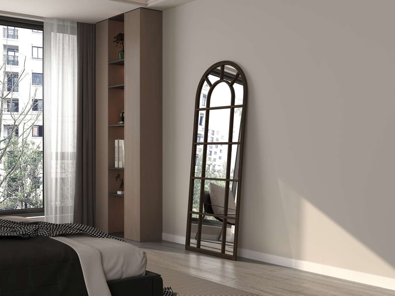 Varlo Gulvspeil 80x180 cm - Brun - Innredning - Speil - Helkroppsspeil