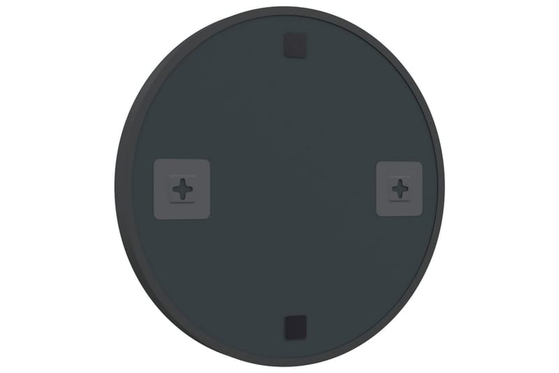 Veggspeil 40 cm svart - Svart - Innredning - Speil - Veggspeil