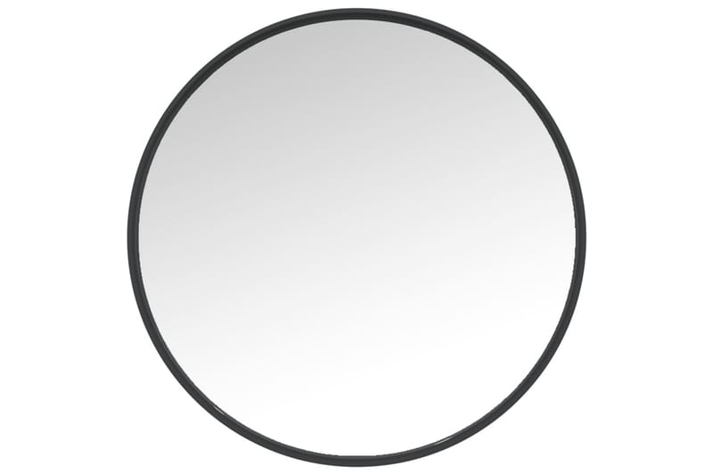 Veggspeil 50 cm svart - Svart - Innredning - Speil - Veggspeil
