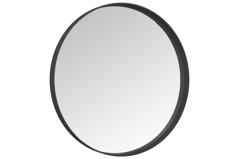 Veggspeil 50 cm svart - Svart - Innredning - Speil - Veggspeil