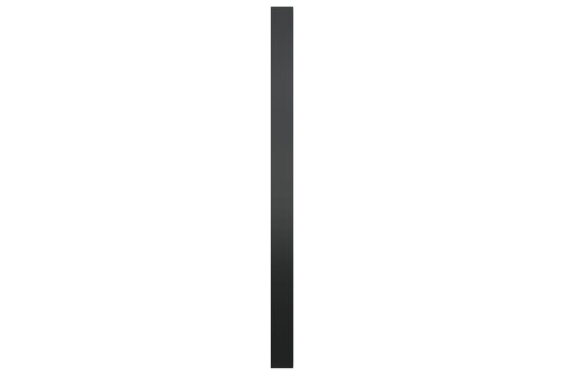 Veggspeil 50 cm svart - Svart - Veggspeil - Gangspeil