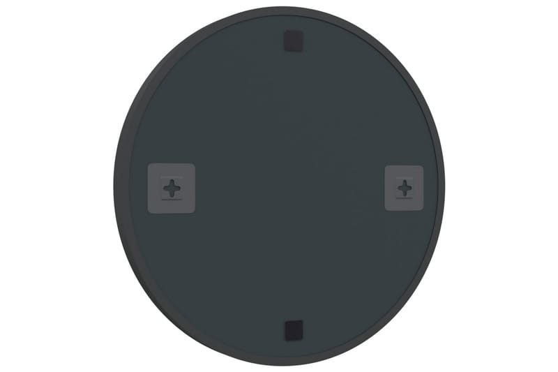Veggspeil 50 cm svart - Svart - Innredning - Speil - Veggspeil