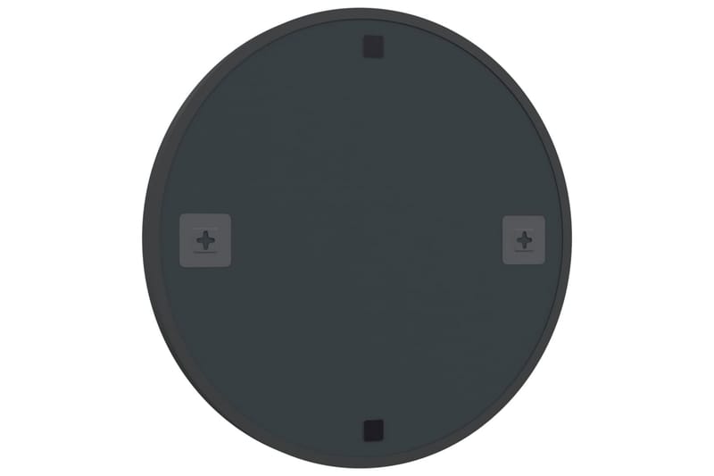 Veggspeil 60 cm svart - Svart - Innredning - Speil - Veggspeil