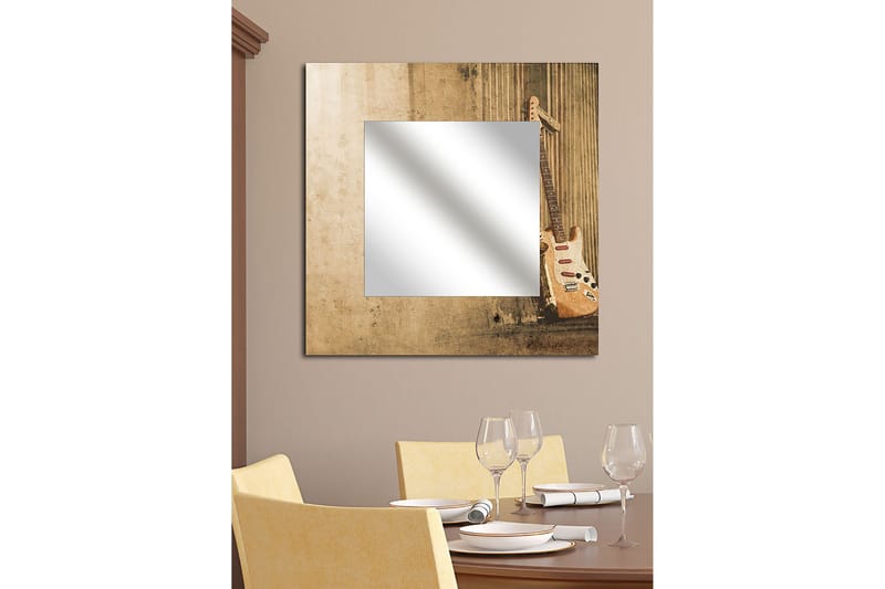 Armavir Dekorspeil 50x50 cm Music, Plexiglass / flerfarget