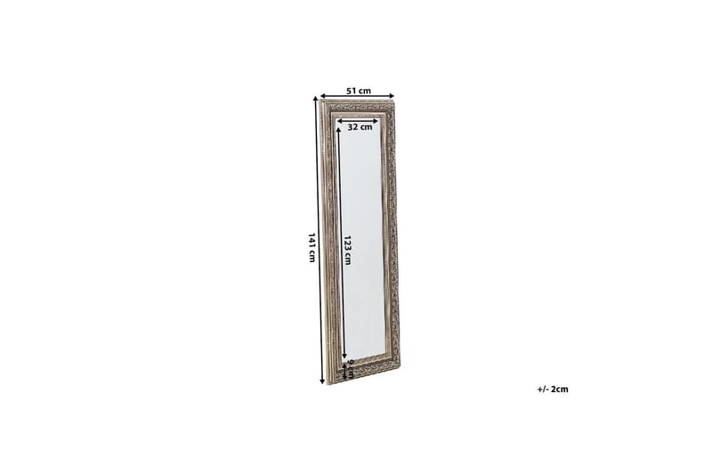 Aspen Speil 51 cm - Gull - Innredning - Speil - Veggspeil