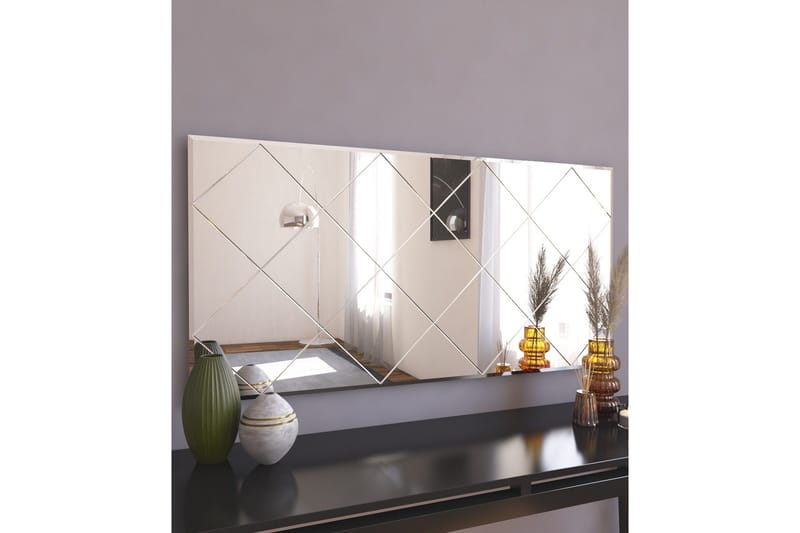 Assa Speil 60 cm Rektangulær - Hvit - Innredning - Speil - Veggspeil