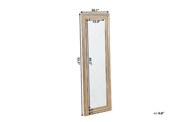 Aurillac Speil 51 cm - Gull - Innredning - Speil - Veggspeil
