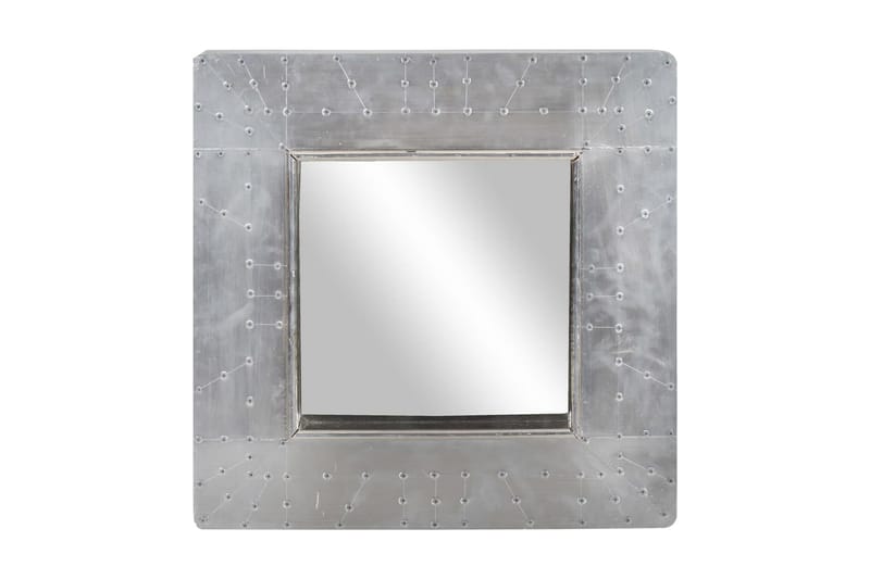 Aviator-speil 50x50 cm metall - Silver - Veggspeil - Gangspeil