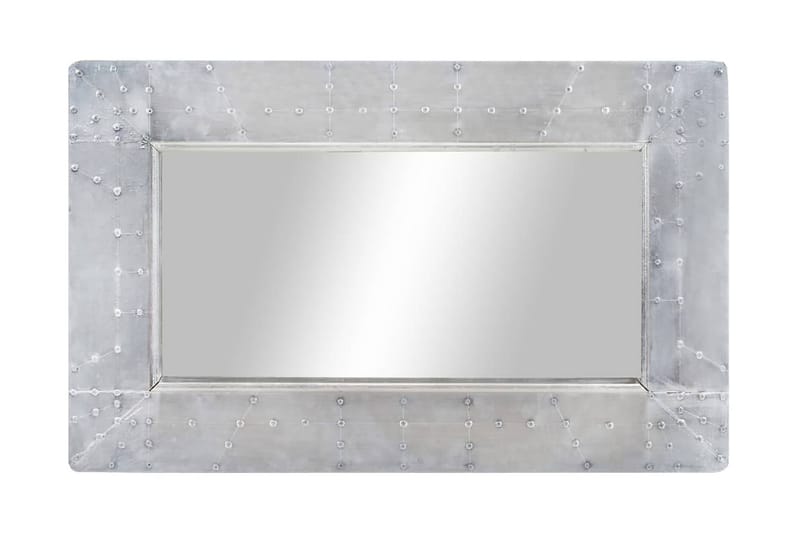 Aviator-speil 80x50 cm metall - Silver - Veggspeil - Gangspeil