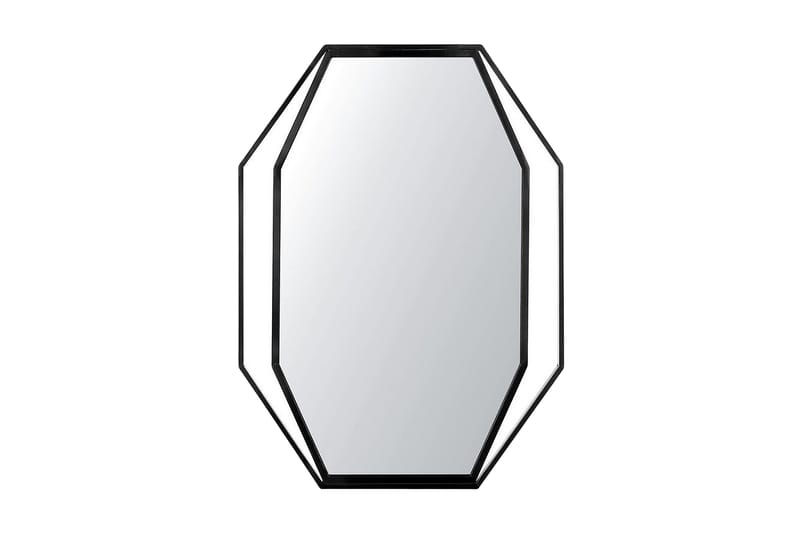 Bagron Speil 80x60 cm - Grå - Innredning - Speil - Veggspeil