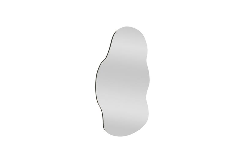Bebelus Speil 40 cm Asymmetrisk - Svart - Veggspeil - Gangspeil