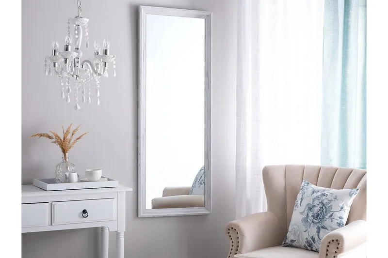 Benon Speil 50 cm, Hvit