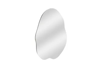 Besso Speil 60 cm Asymmetrisk - Svart - Innredning - Speil - Veggspeil