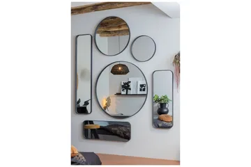 Biella Speil 50 cm Rund - Innredning - Speil - Veggspeil