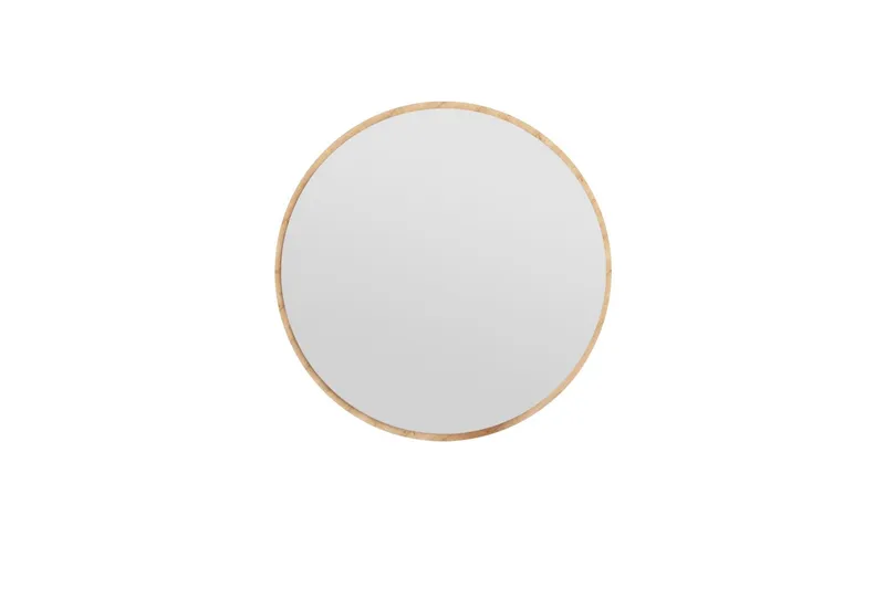Buhem Speil 60 cm Rund - Tre/Natur - Innredning - Speil - Veggspeil