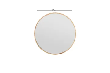 Buhem Speil 60 cm Rund - Tre/Natur - Innredning - Speil - Veggspeil