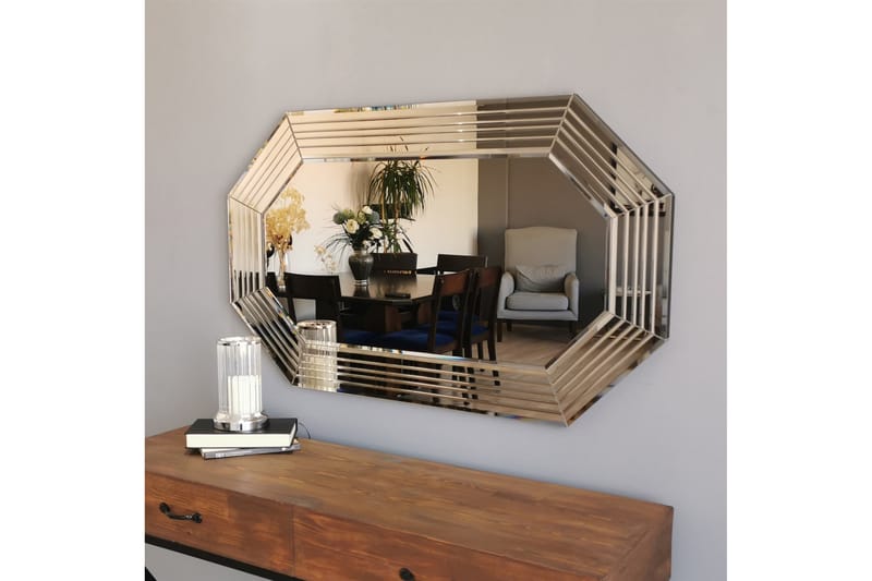 Callaham Dekorasjonsspeil 60 cm - Bronse - Innredning - Speil - Veggspeil
