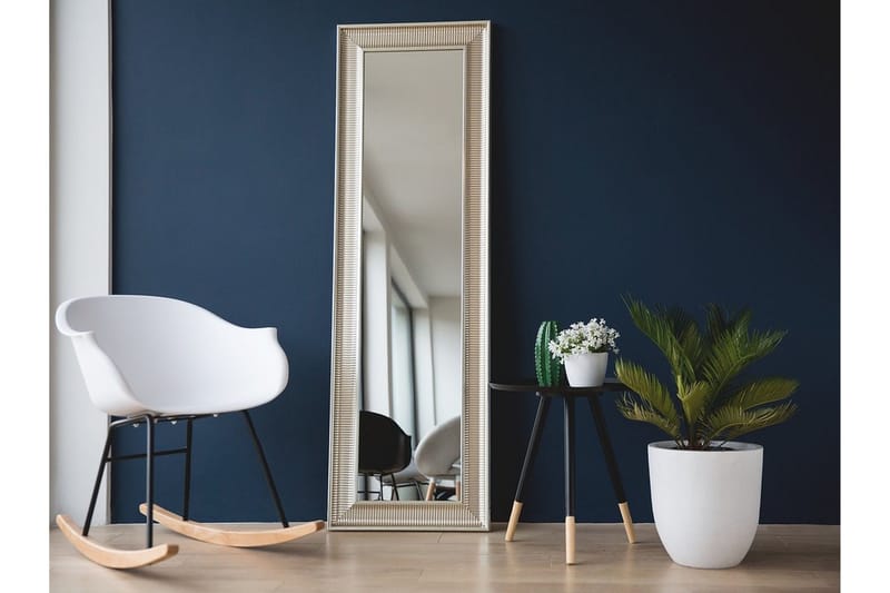 Cassis Speil 50 cm, Sølv